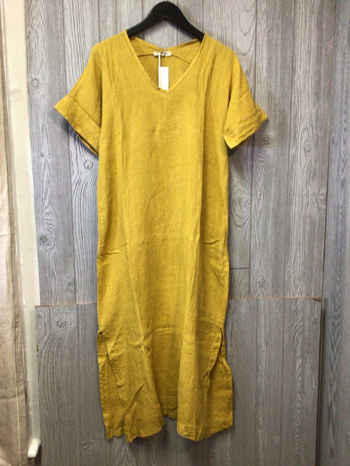 Francesca Bettini Linen Dress Size Small New